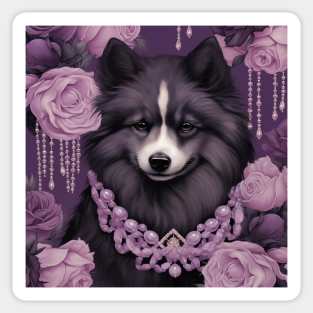 Luxe Finnish Lapphund Sticker